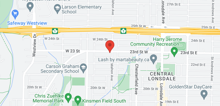 map of 309 183 W 23RD STREET